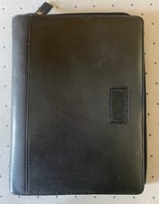 Filofax Personal Westminster Deluxe-Leder schwarz ca. 27x20x4 cm  Ringmechanik