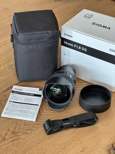 Sigma Art 14mm 1,8 DG HSM Sony E Mount - inkl. OVP - wie NEU !
