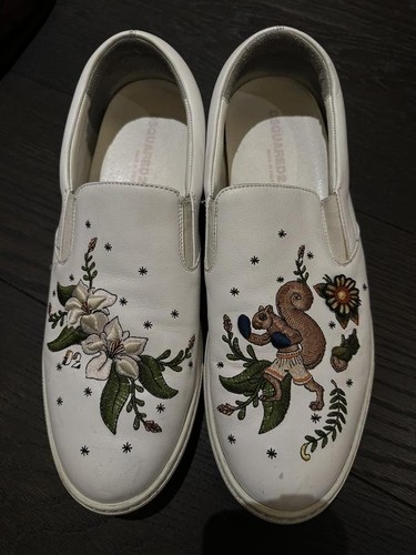 Men dsquared loafers white - men, dsquared²