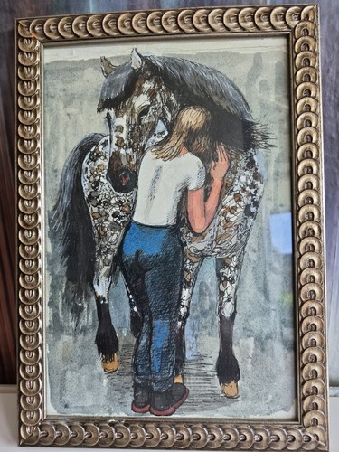 Karl adser aquarell - adser, frau