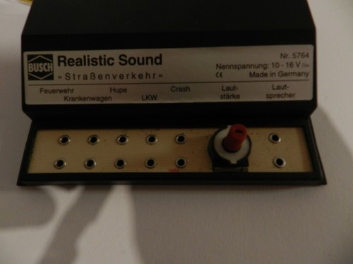 Busch 5764 realistic sound - busch,