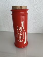Coca Cola Vintage  Glas-Behälter mit Korken Vintage Vorratsglas- 1980 er Jahre !