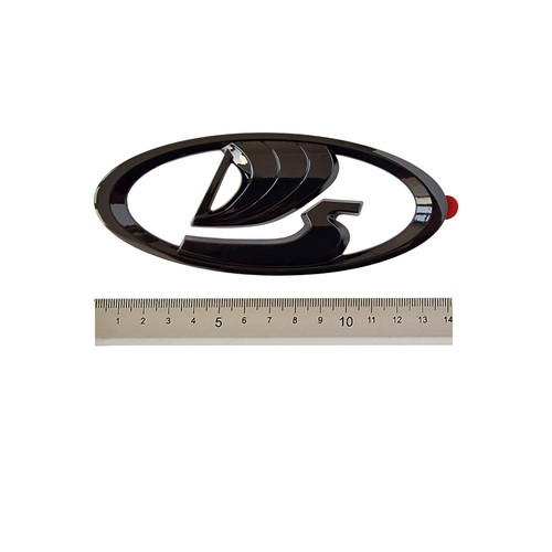 Emblem schwarz oval für - schwarz,