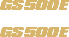 2 x Suzuki- GS 500 E  Aufkleber- viele Farben- Größe 140 mm x 20 mm