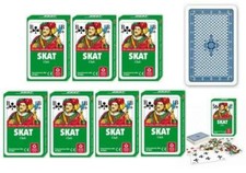 7x Skatkarten Original Altenburger Spielkarten ASS - Französisches Bild