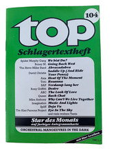 top Schlagertextheft Nr. 104
