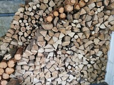 Kaminholz - Eiche - Buche - Ahorn gemischt, gespalten, ofenfertig luftgetrocknet