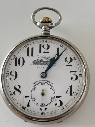 Prevote eisenbahn taschenuhr - eisenbahn,,