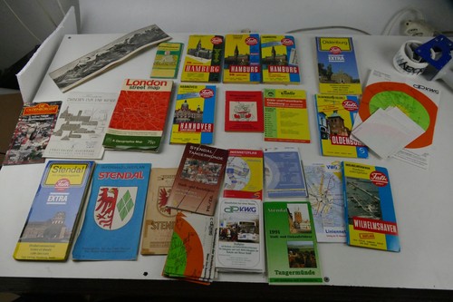 Falk plan konvolut - plan,