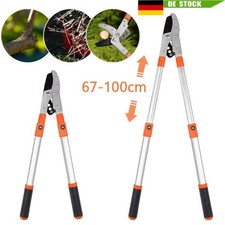 Astschere Getriebeastschere Amboss Baumschere Teleskop 69-101cm Astschneider DE