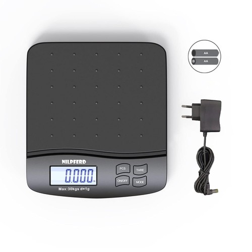 Digitale paketwaage 30kg - paketwaage, 5g-30kg