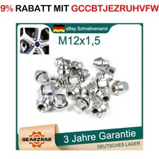 20x Radmuttern Kegelbund für