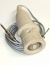 Philips Mikrofon VE 1045 - 50 Ω ! , 1960er, Gummigehäuse - VINTAGE MICROPHONE-