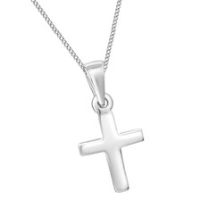 Kreuz Anhänger Halskette 925