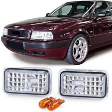 Klarglas Seitenblinker Chrom für Audi 80 90 100 A6 C4 200 V8