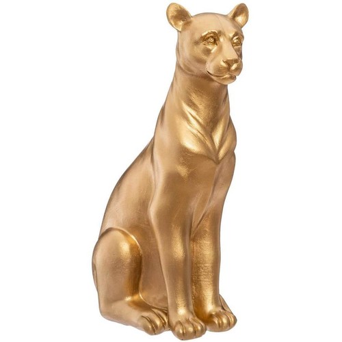 Goldene dekofigur panther - goldene,