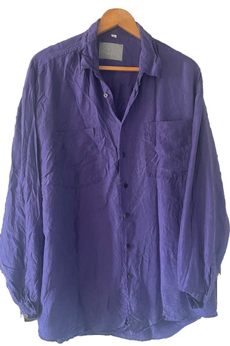 Seidenbluse lila 100 - lila, 100%