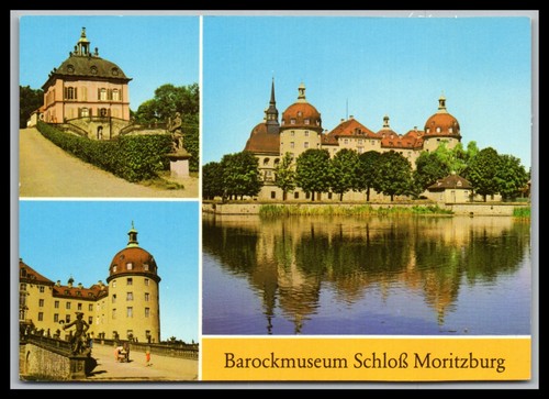 Ansichtskarte barockmuseum - ansichtskarte,