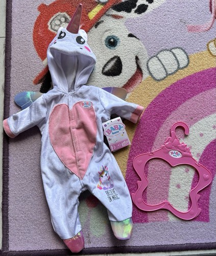 Baby born einhorn kuschelanzug - einhorn,