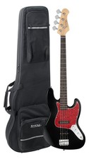 Super schwarzer E-Bass im