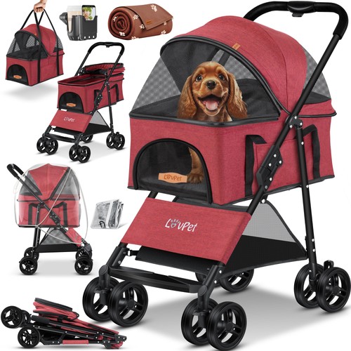 Lovpet hundewagen 2in1 - hundewagen,