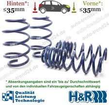 H&R Tieferlegungsfedern 25mm