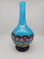 Große XXL Bodenvase Glas Vase