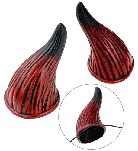 Teufelshörner mit gummiband - teufelshörner,