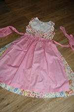 KL4673 @ Shabby Dirndl + Schürze @ Waschdirndl @ Balkonett Miederdirndl @ 34