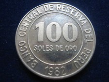MDS PERU 100 SOLES 1982 + 