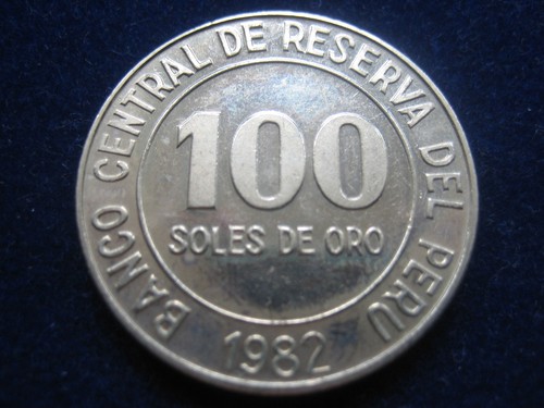 Mds peru 100 soles 1982 - mds,
