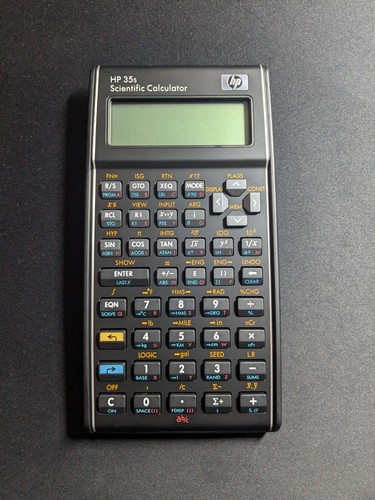 Hewlett packard 35s rpn - hp,