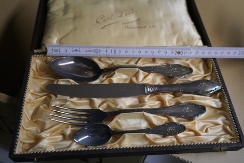 Antikes teiliges besteck im - besteck,