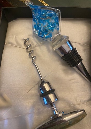 Sets glas korkenzieher und - korkenzieher,
