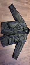 Schwerer ledermantel jacke - schwerer, ledermantel/jacke