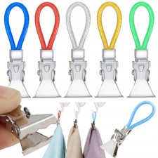 5x Handtuch Halterung Klammern