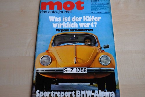 Mot 1971 opel kadett b - opel,