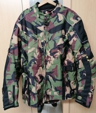 HEYBERRY Motorradjacke Camouflage Tarnfarben Gr. 3XL Neu ohne Etikett 