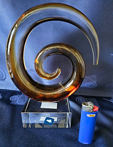 Leonardo glas skulptur - glas,