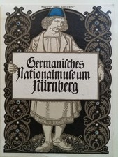 Original Radierung von 1916, Rudolf Schiestl " Germanisches Nationalmuseum Nbg."