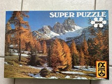 1000 Teile Puzzle F.X.Schmid • komplett • Croda da Lago/Südtirol