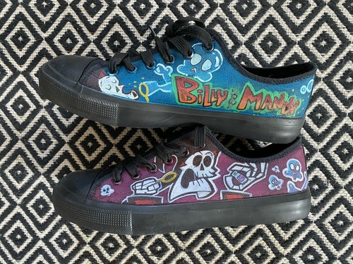 Handbemalte turnschuhe 39 - turnschuhe-, eu:39