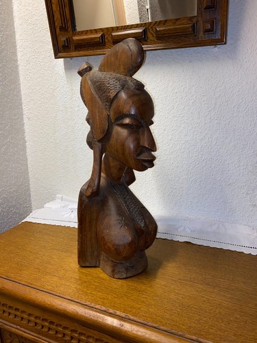 Afrikanische holzfigur - afrikanische,