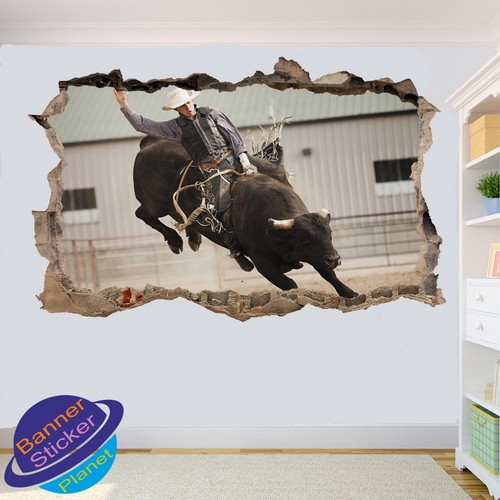 Rodeo cowboy stier reiten - rodeo,