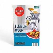 Fleischwolf Edelstahl Messer Lochscheibe Spritzgebäck aus Aluguss NEU & OVP
