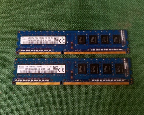 Hynix ram 4gb 8gb 1rx8 - 2x, =