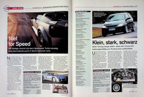 Sport auto 2003 opel - auto,