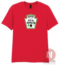 Haus Put Ya Handz Geschnürt