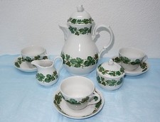 Oscar Schaller, Weinlaub - Efeu - Kaffeeservice - Teile zur Auswahl