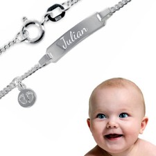 ID-Schildarmband mit Anhänger